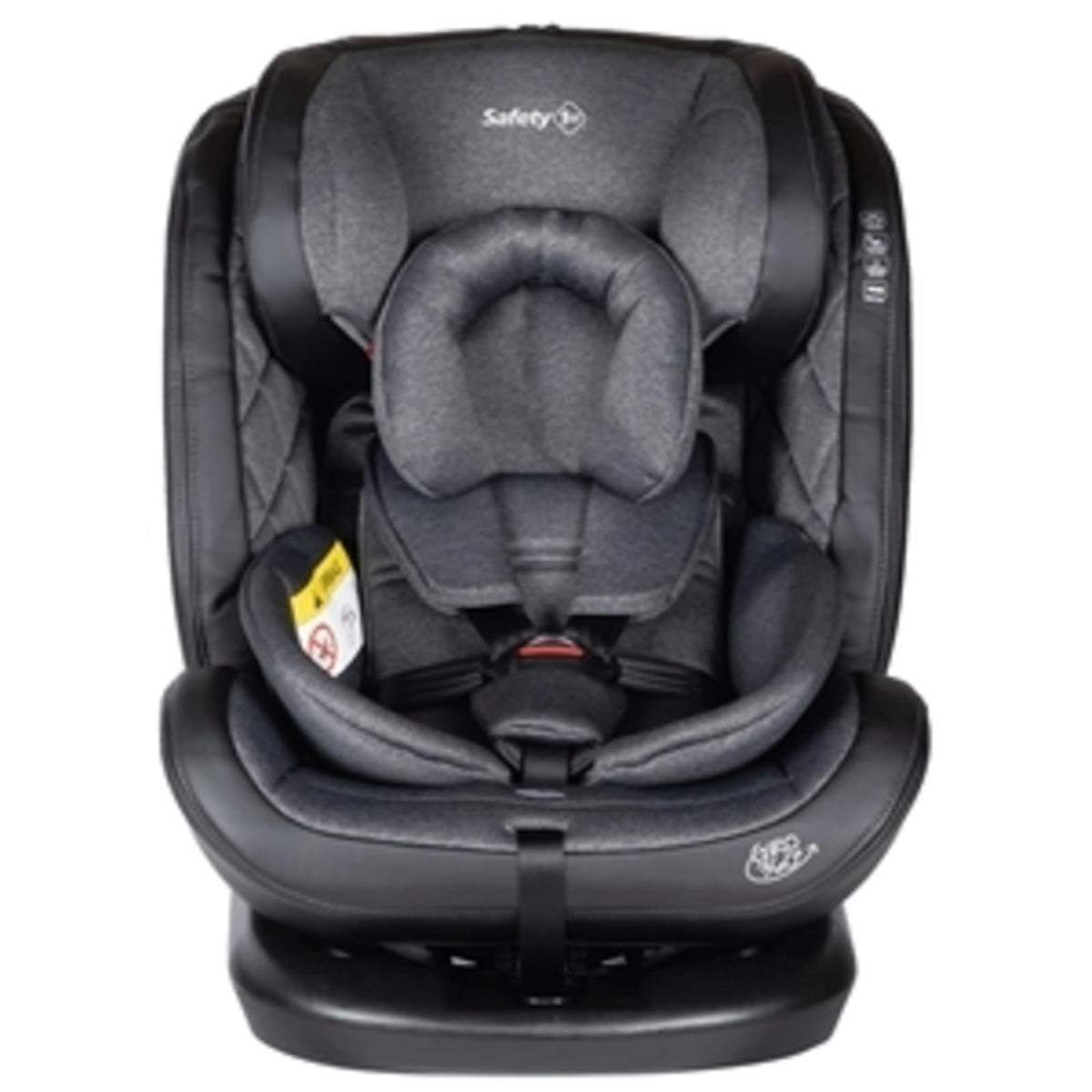 Safety 1st Autoasiento Giro. Con Sistema de Rotaci?n 360 Grados, Desde Reci?n Nacido hasta 36 Kilos, Harn?s de 5 Puntos y Almohadas Laterales, 4 Posiciones de Reclinaci?n, Fundas Removibles