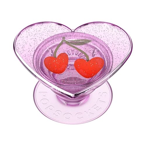 PopSockets - Empuñadura para teléfono con Soporte expandible, Agarre calcomanía, Cereza de Ciruela azucarera