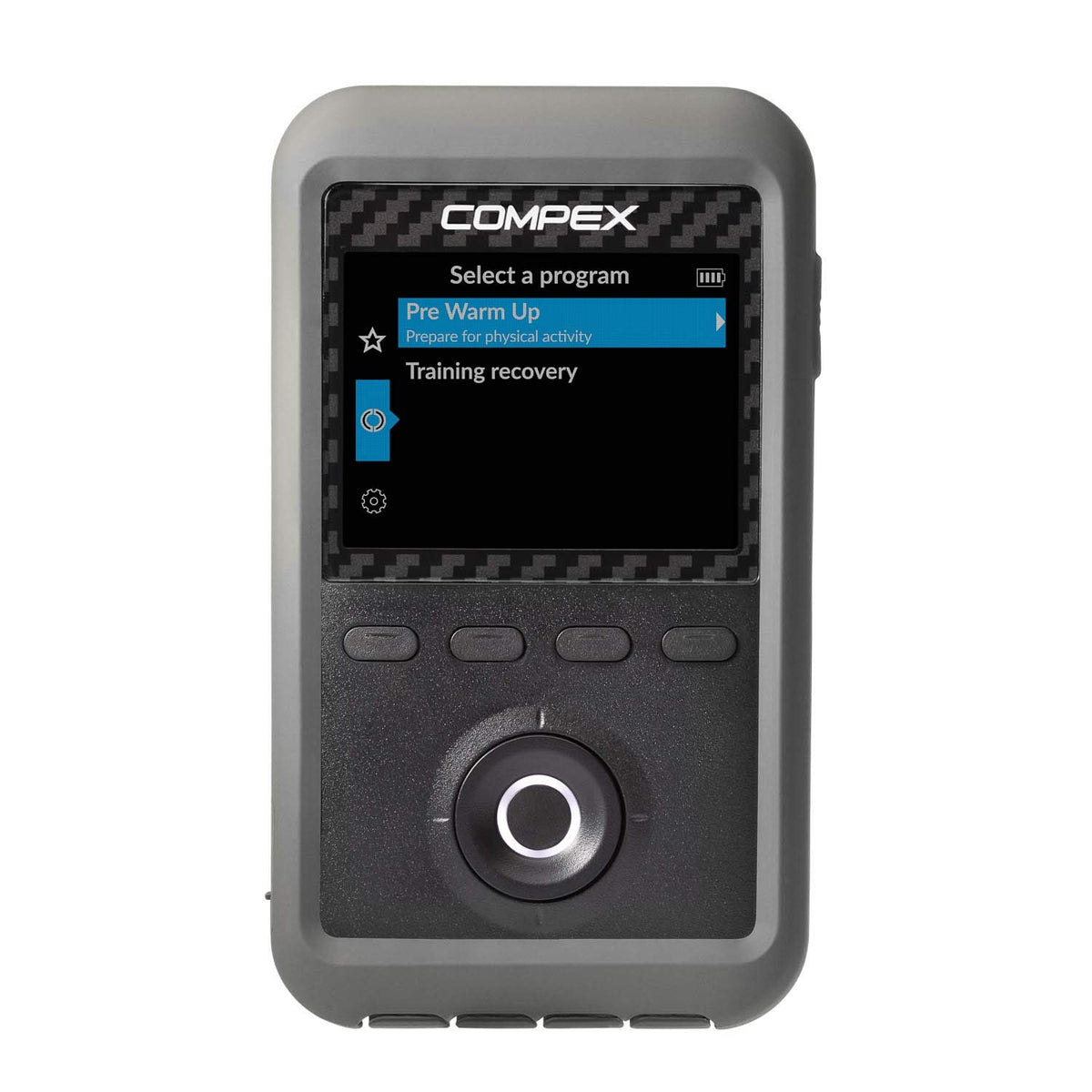 Compex® Estimulador muscular Performanceâ„¢ 3.0 con kit TENS â€“ 6 programas â€“ Ayuda a facilitar y mejorar el rendimiento muscular