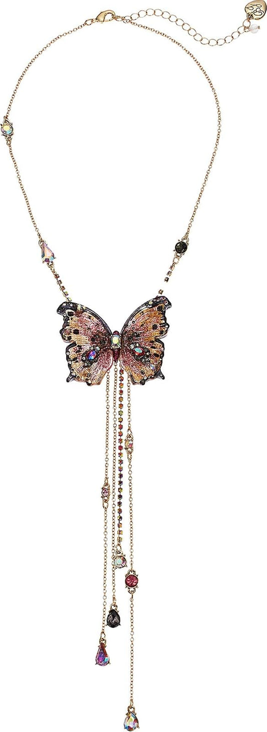 Betsey Johnson - Collar de mariposa