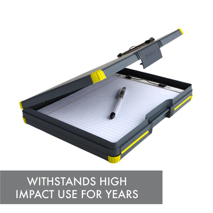 Dexas - Estuche Organizador de Doble Cara, Amarillo, 1