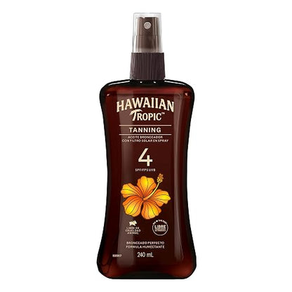 Hawaiian Tropic Spray Protección Solar 4 FPS 240ml