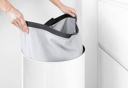 Brabantia 102325 Bolsa Repuesto Bote Ropa, Gris, 35 L