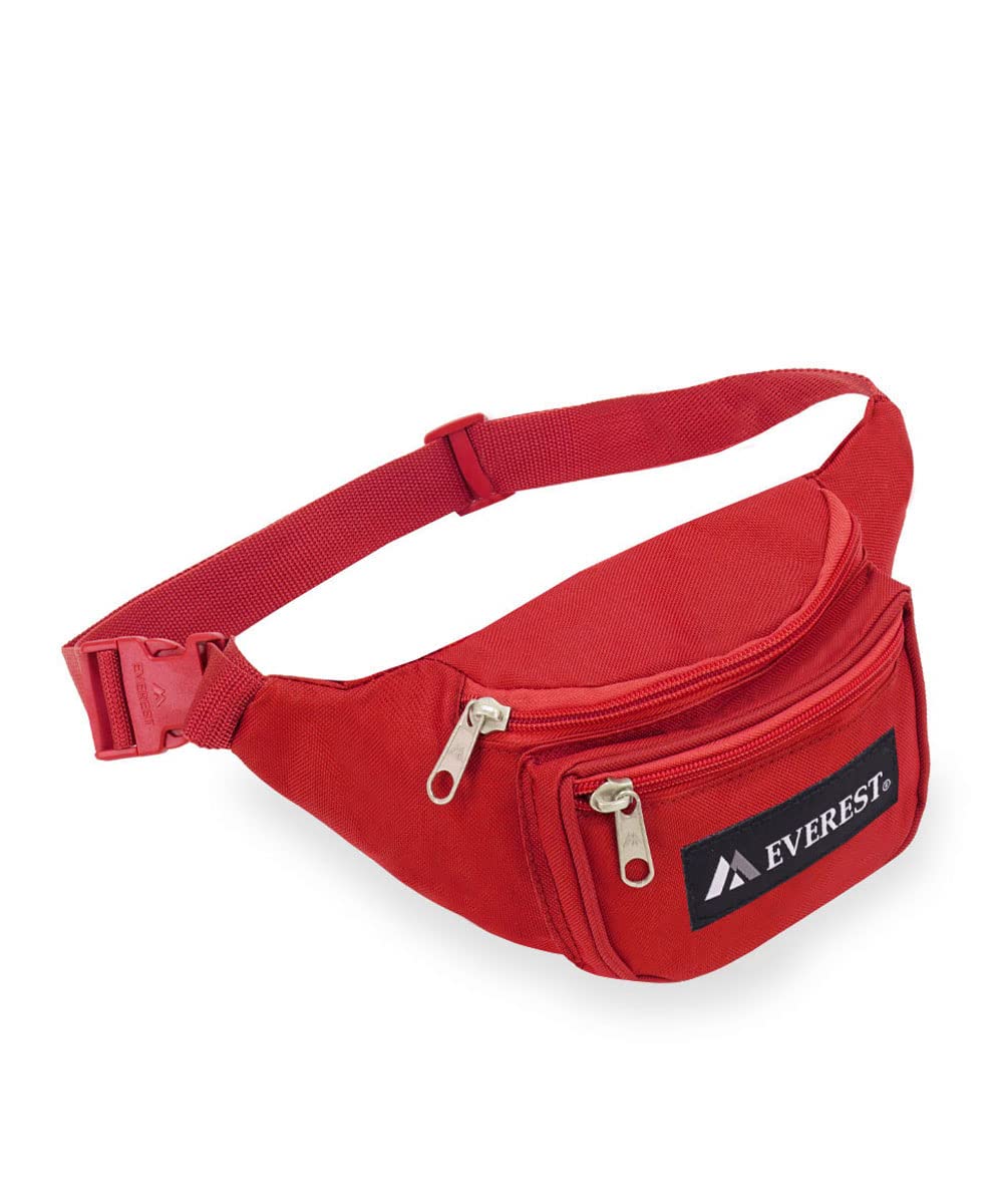 Everest Signature Waist Pack - Junior, Navy, Una talla, Riñonera Signature - Junior - Una talla - Rojo