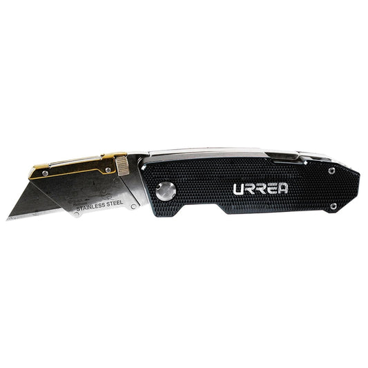Urrea 690F Navaja utilitaria abatible con puntas de 7-1/4"