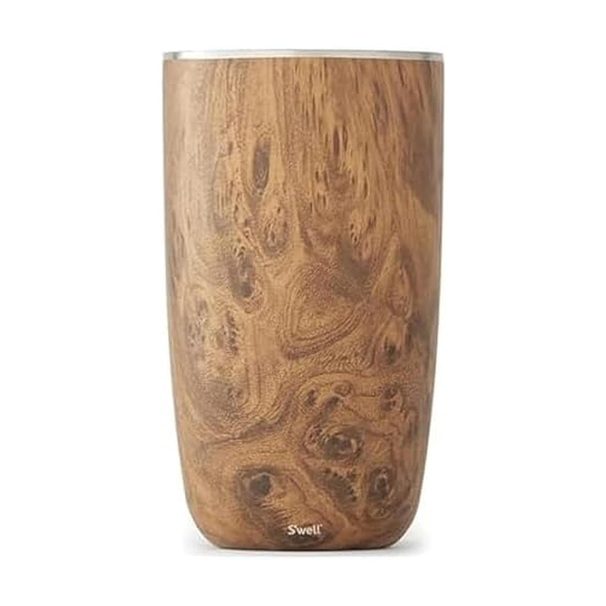 S'well Jarra enfriadora de vino, 750 ml, madera de teca
