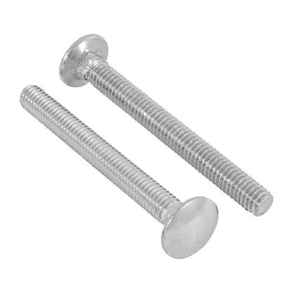 Fiero Tornillo de Carruaje Acabado Galvanizado Bolsa con 60 Piezas - 5 - 16"X 3"