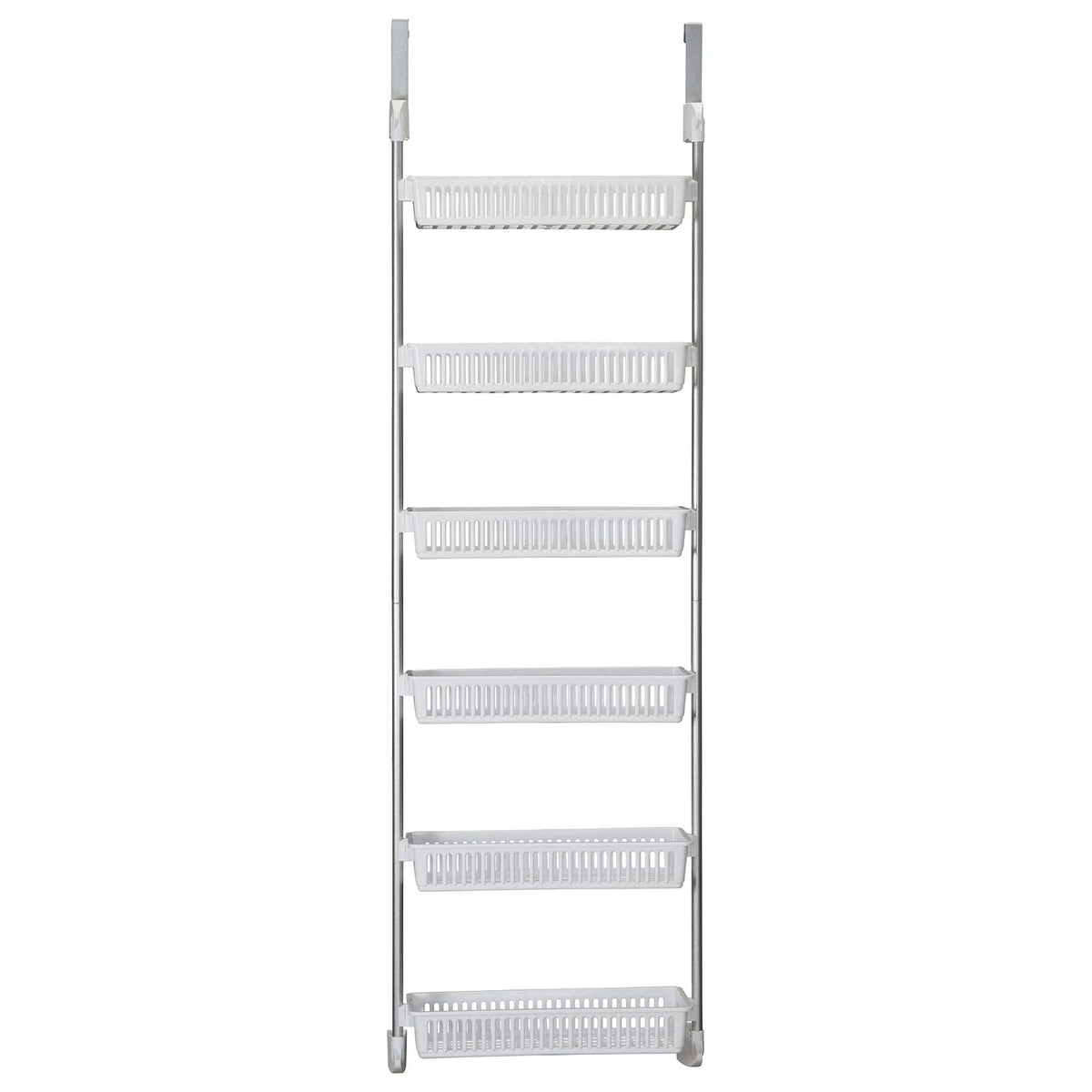 Household Essentials - Cesta organizadora de 6 Niveles en Blanco