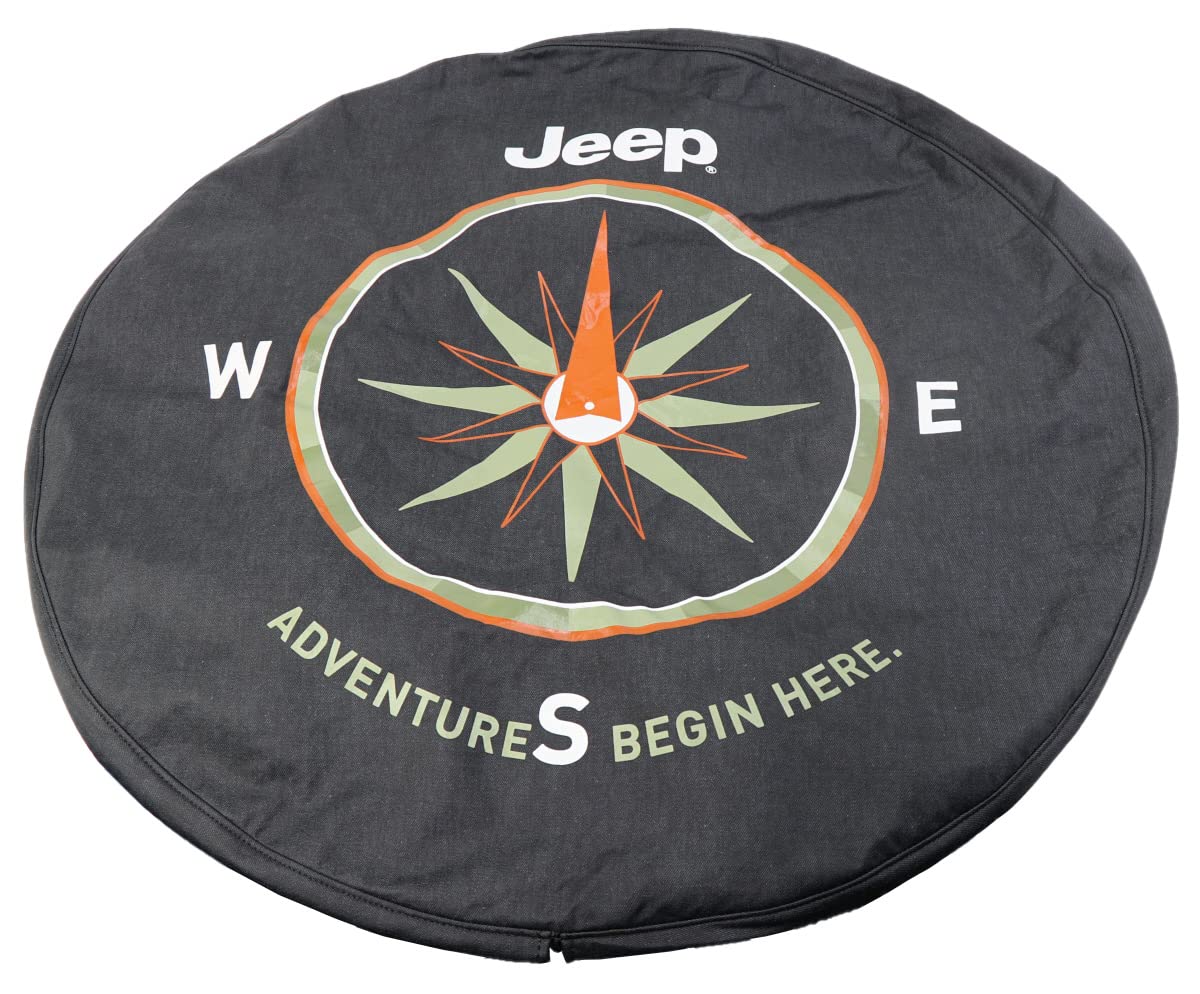 Mopar 82210884 AB Jeep Funda para neumático de Repuesto