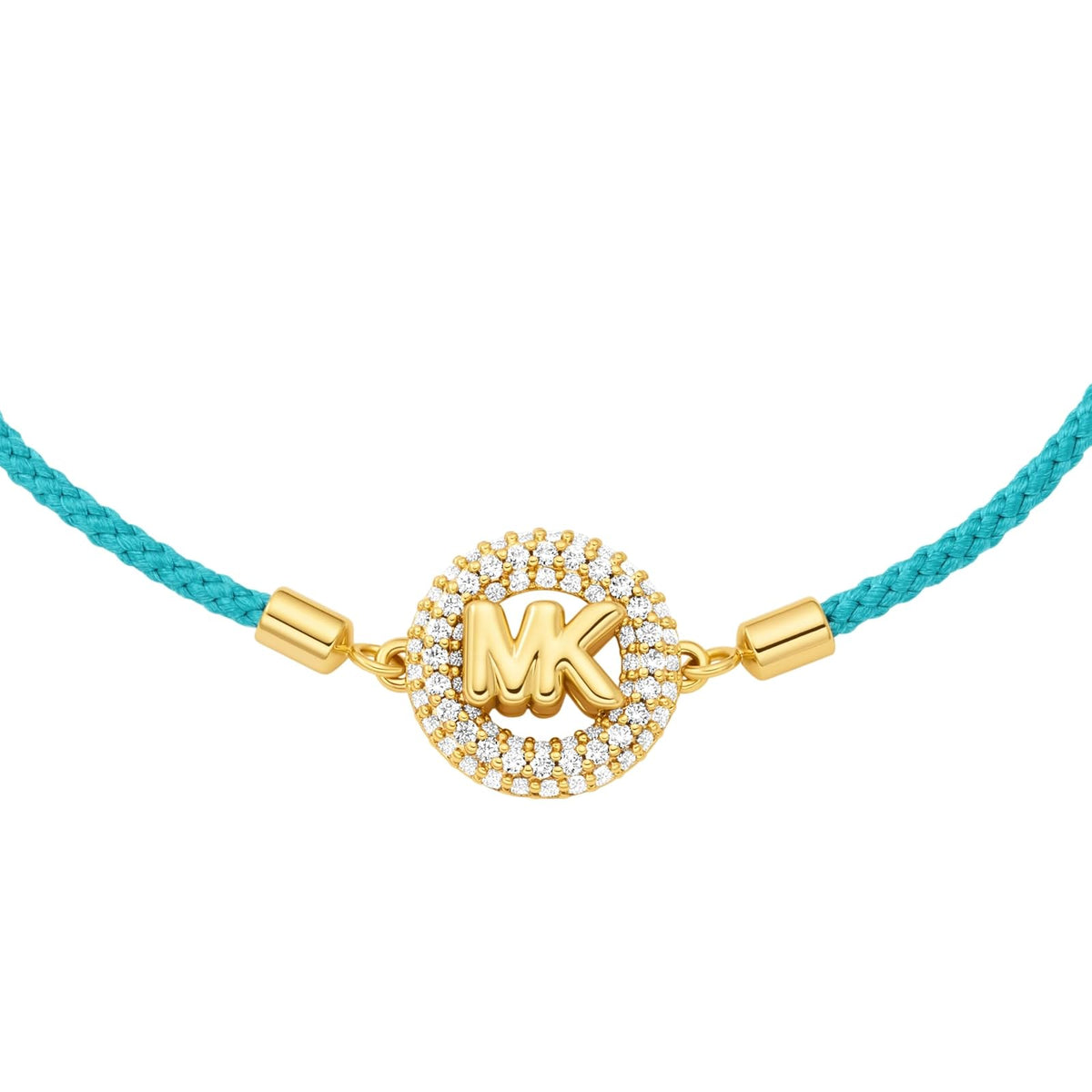 Pulsera de cordón de Michael Kors para mujer con logo de cristales, MKJ8620710
