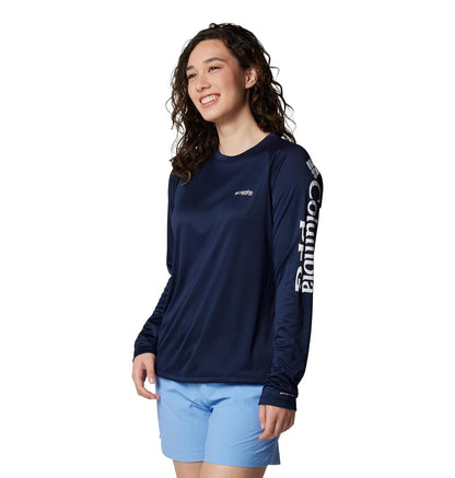 Columbia Tidal tee II - Sudadera con Capucha de Manga Larga para Mujer