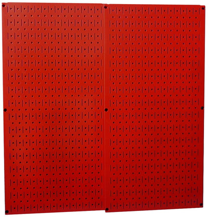 Wall Control Panel de Tablero de Clavijas Metálico 32x32 pulg - Red - Tablero de clavijas
