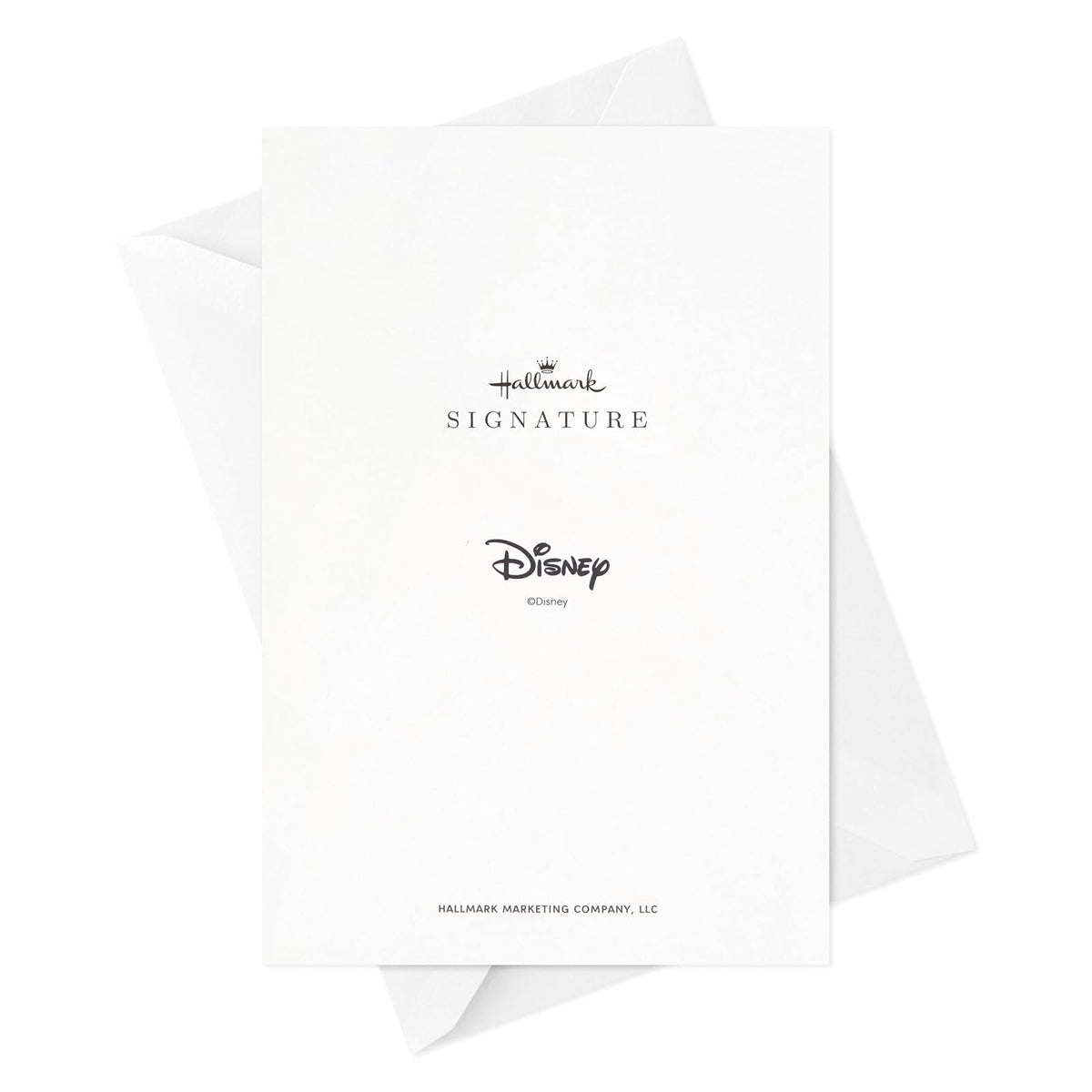 Hallmark Signature - Tarjeta en blanco (vestidos de princesa de Disney)