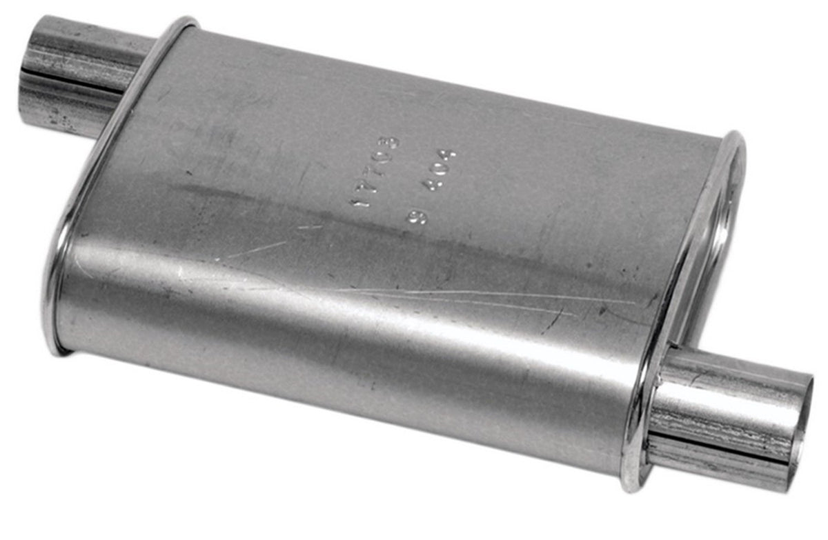 Walker Silenciador Turbo Installer 17603 Universal 2 Pulgadas | Silencia un sistema fuerte, droning o oxidado y detiene la raspa; reemplazo OE de ajuste directo, atornillado/soldadura.