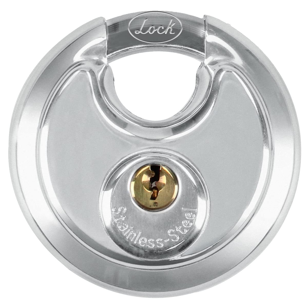 Lock 57CA Candado de máxima seguridad tipo disco 70 mm, llave estándar