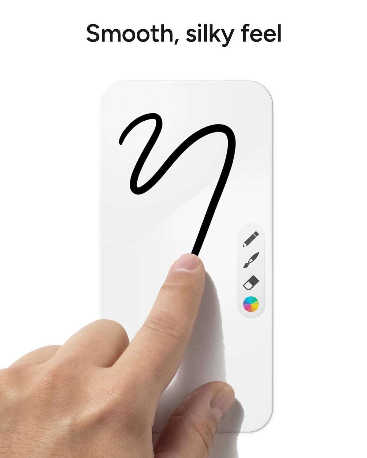 Zagg Glass+ Protector de Pantalla Samsung Galaxy S25 Ultra | Vidrio brillante, resistente a arañazos, 1 pieza, protección 3x más fuerte