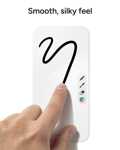 Zagg Glass+ Protector de Pantalla Samsung Galaxy S25 Ultra | Vidrio brillante, resistente a arañazos, 1 pieza, protección 3x más fuerte