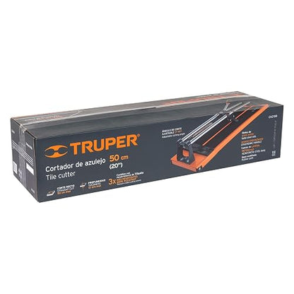 Truper CAZ-50, Cortador de azulejo de 51 cm (20"), cromado
