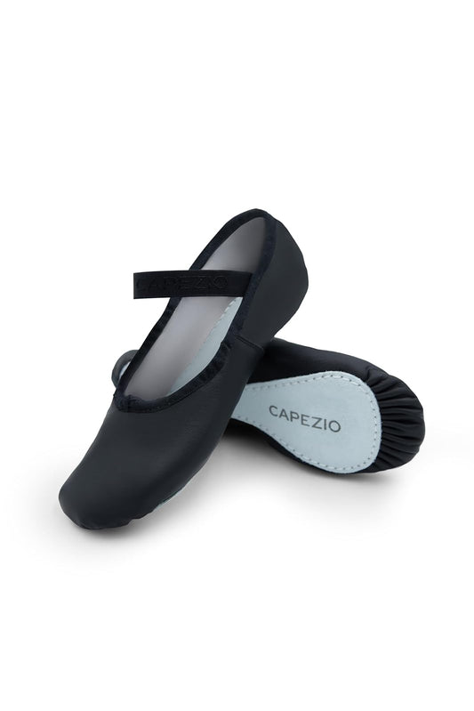 Capezio Daisy 205 Zapatilla de Ballet Infantil - 1 Narrow Little Kid - Negro
