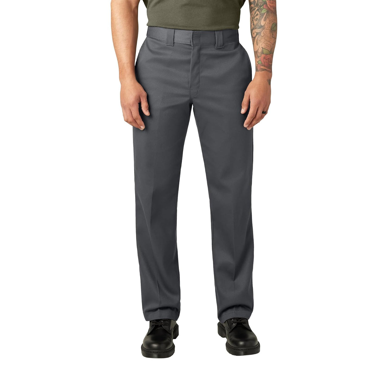 Dickies Original 874 Pantalón de Trabajo para Hombre - 40W x 30L - Carbón vegetal