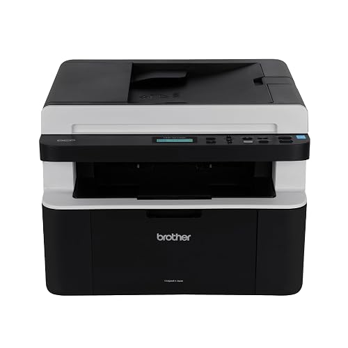 Brother Multifuncional Láser Monocromático DCP-1617NW, Conectividad Wi-Fi | Impresión blanco y negro, con conectividad Wi-Fi, ideal para pequeñas empresas o el hogar