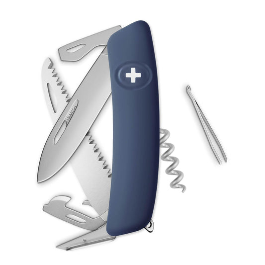 Navaja ALLMATT Standard D05, 13 funciones, azul oscuro