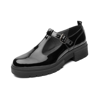 Flexi Zapato Flexi Escolar 131909 Negro Zapatos para Uniformes de Escuela para niña