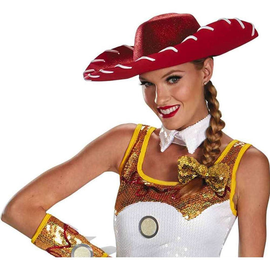Disguise Jessie Glam Costume Hat & Bow Set
