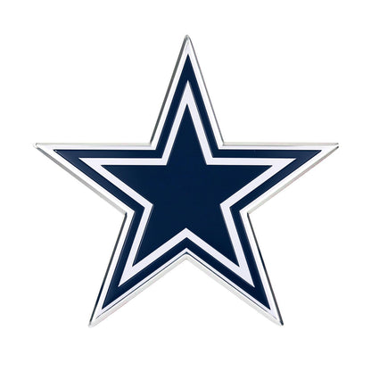 Team ProMark Emblema Cromado de Automóvil NFL, Troquelado - Dallas Cowboys