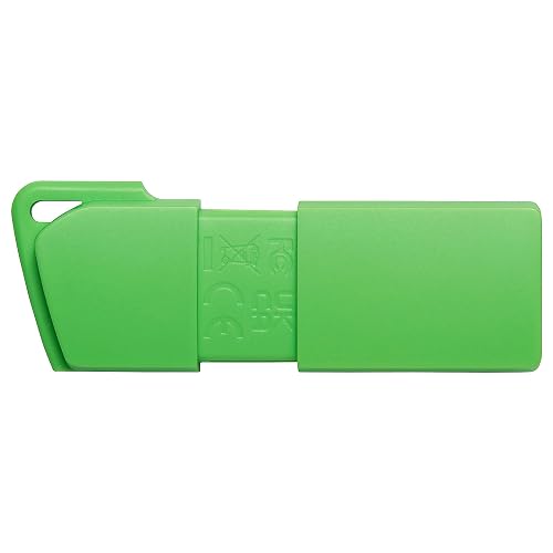 Kingston USB DataTraveler Exodia M, Capacidad: 128GB, USB-A 3.2 Gen 1, Color: Verde Neon, SKU: KC-U2L128-7LG