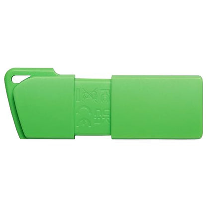 Kingston USB DataTraveler Exodia M, Capacidad: 128GB, USB-A 3.2 Gen 1, Color: Verde Neon, SKU: KC-U2L128-7LG