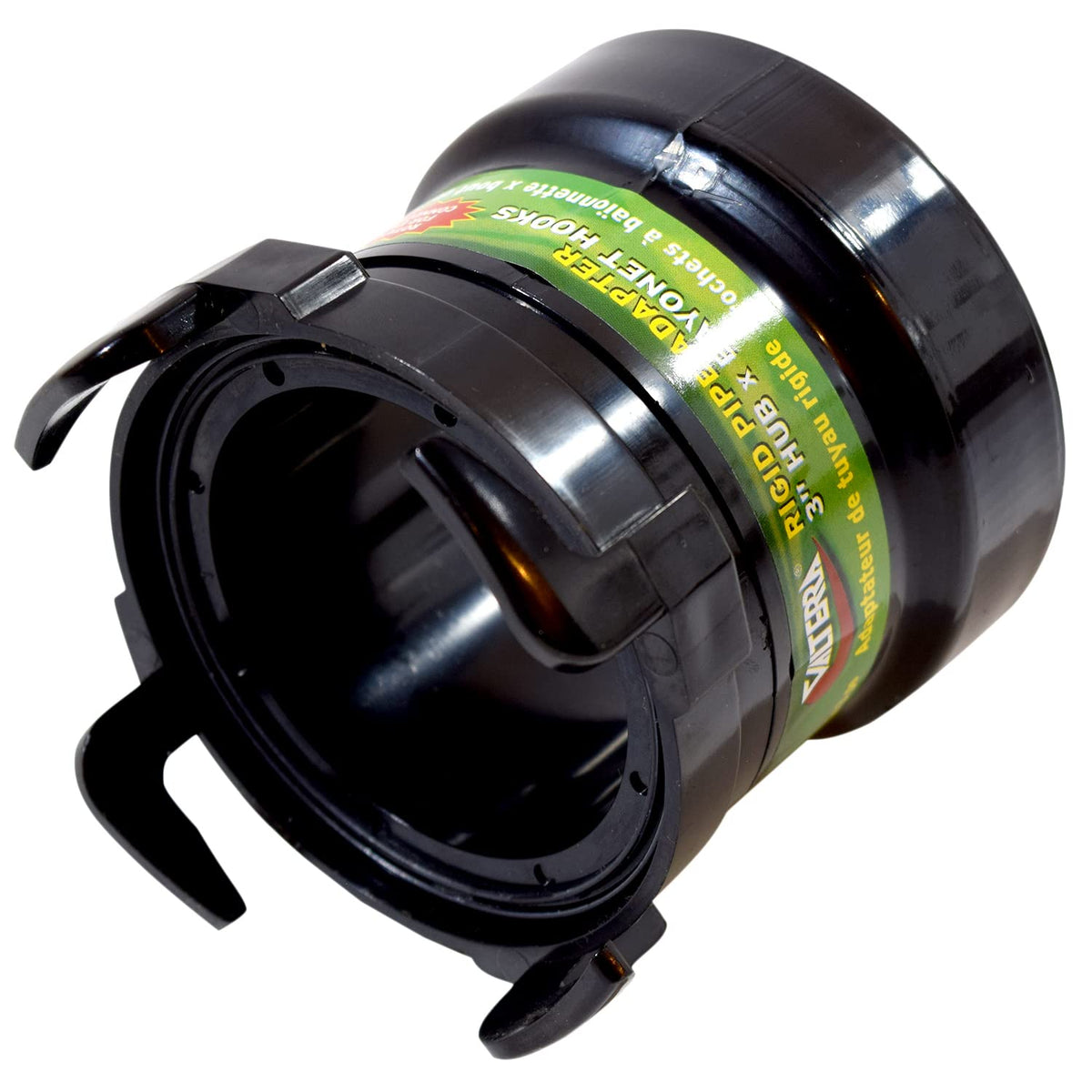 Valterra T1028 Adaptador de Tubo Rígido Giratorio 7.6 cm Negro