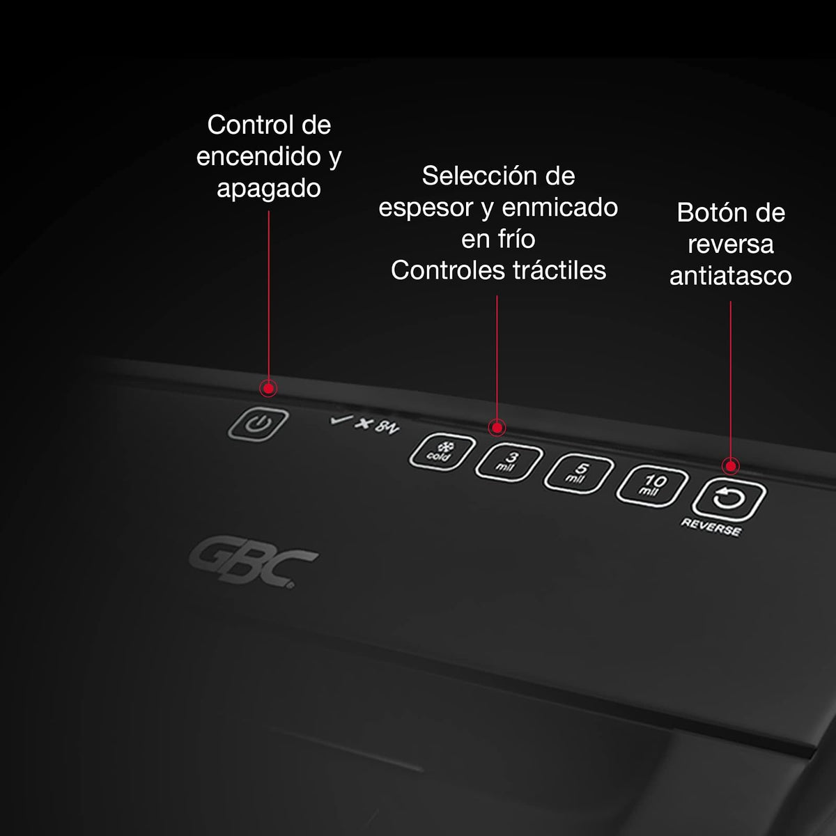 Gbc Enmicadora térmica Fusion 65L 9" (23cm), para micas de 3, 5 y 10 milésimas. P6661