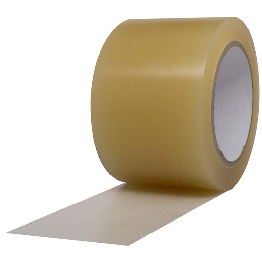 ProTapes Pro 50 Premium Vinyl Safety Marking and Dance Floor Splicing Tape, 6 mils Thick, 36 yds Length x 3" Width, Clear (Pack of 1)