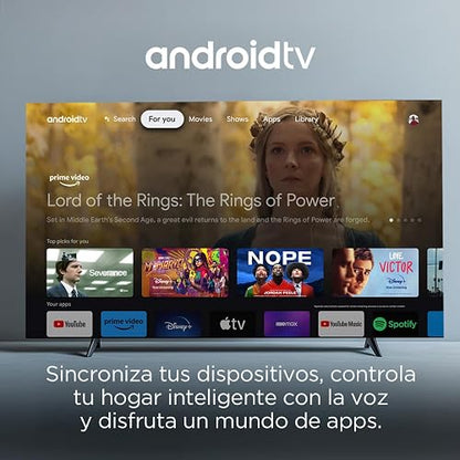 TCL Smart TV Pantalla 43" 43Q3K Android TV FHD QLED Google Cast | Alexa | 2K HDR10| NITS 300 | Panel 60 Hz | Dolby Digital +