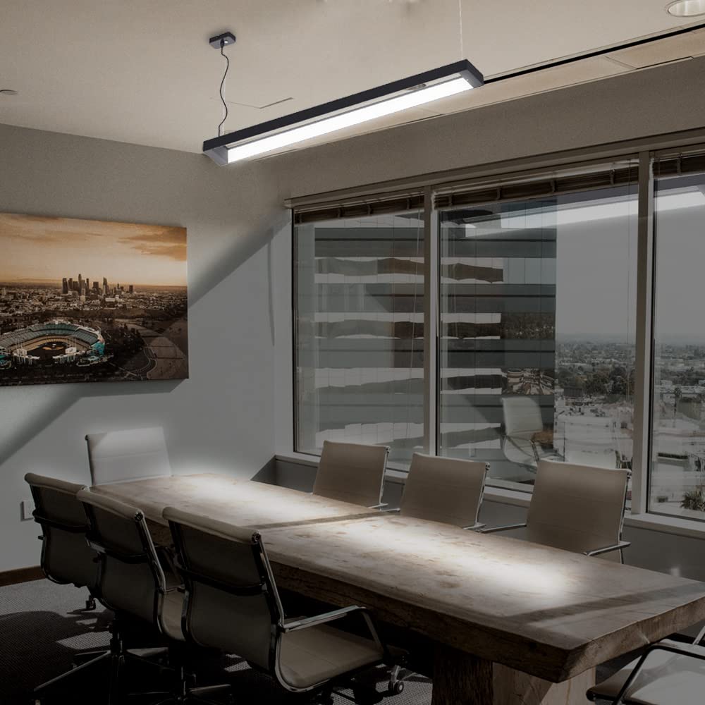 Tecnolite Lámpara de interior LED atenuable para suspender, 40 W, Luz blanca neutra