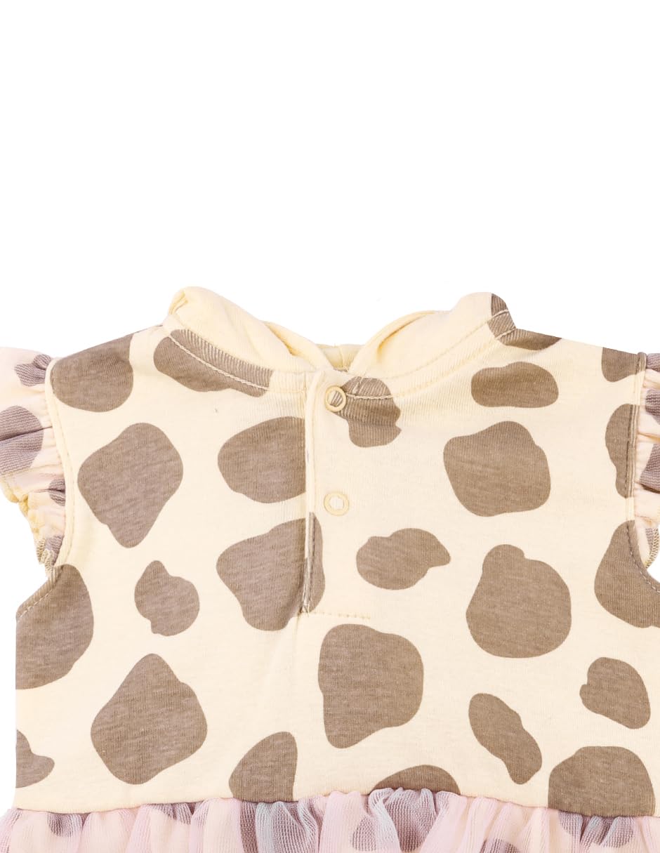 Baby Creysi Vestido Jirafa para Bebé Niña Pack de 2 Algodón Hipoalergénico