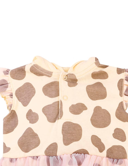 Baby Creysi Vestido Jirafa para Bebé Niña Pack de 2 Algodón Hipoalergénico