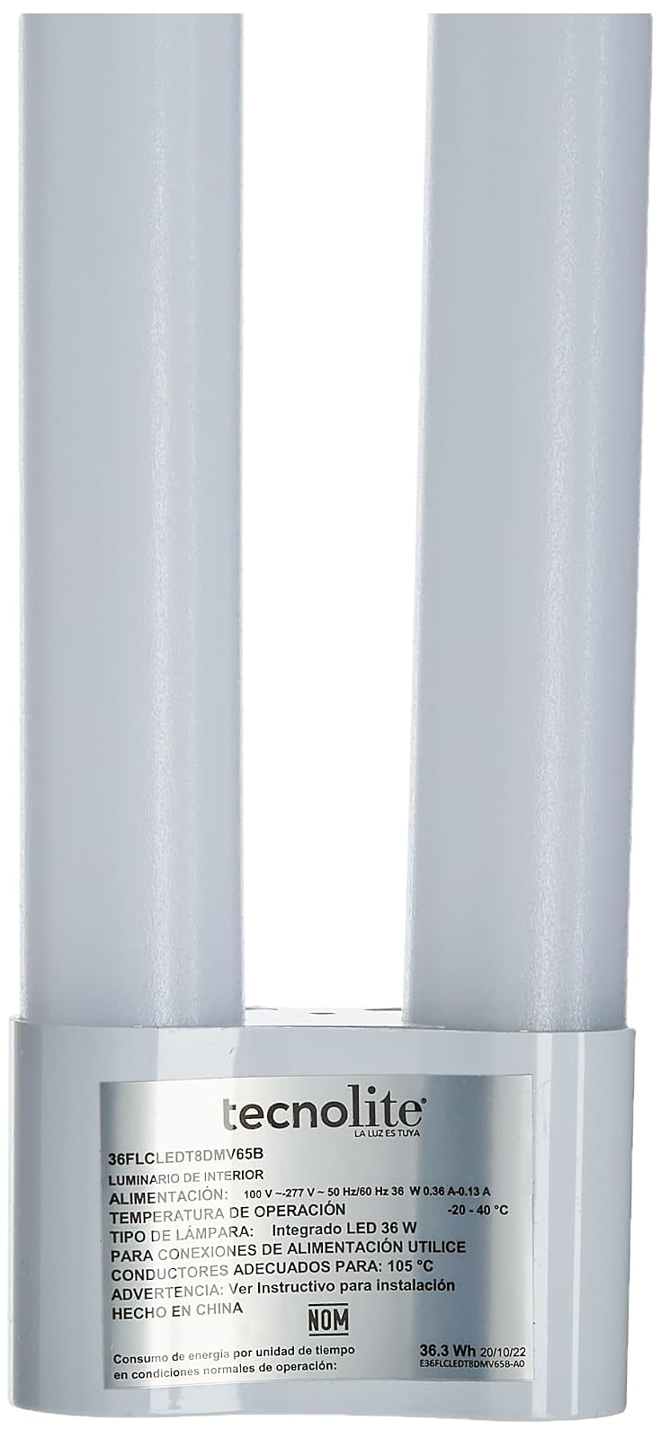 Tecnolite Lámpara LED para Techo Sobreponer Luz de Día 6500 k Tecnolite
