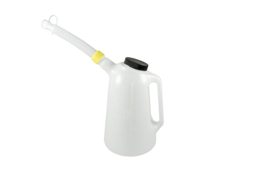 Funnel King WirthCo 94365 - Contenedor de medición Graduado translúcido de Alta Densidad de 3 Cuartos de galón, Multicolor