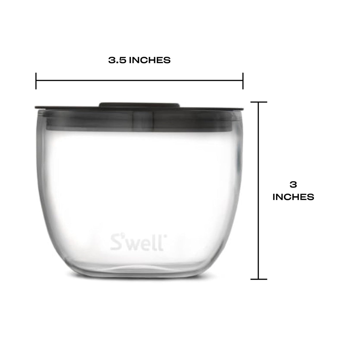 S'well - Juego de 4 cuencos de preparación Tritan de 10 onzas, hace que la preparación de comidas sea fácil y conveniente, tapas a prueba de fugas, apto para microondas y lavaplatos, última