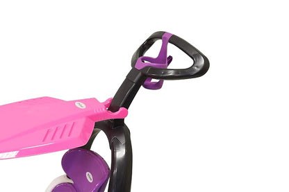PRINSEL | Triciclo Push Car| Triciclo Montable para Niñas | Supertrike Unicornio| Blanco | De 2 a 6 Años, Barra de Empuje, Descansapies, Techo Removibles, Luces y Sonido | Artículos para Niños