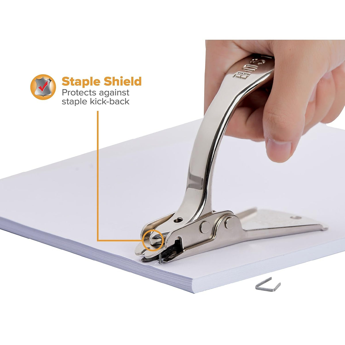 BOSTITCH G27W Quitagrapas, color negro, Chrome Heavy Duty