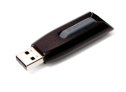 Verbatim Memoria Flash Store 'n’ Go® V3 USB 3.2 Gen 1 de 256 GB – Gris