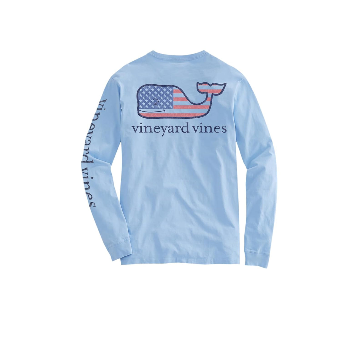 Vineyard Vines - Playera de Manga Larga con Bolsillo para Mujer