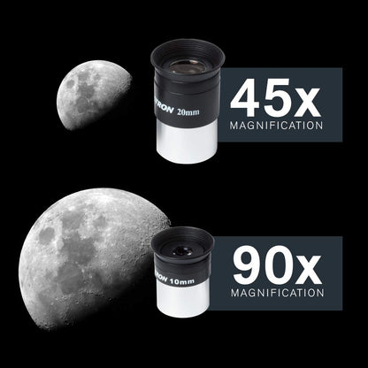 Celestron - AstroMaster 70AZ Telescope - Refractor Telescope - Fully Coated Glass Optics - Adjustable Height Tripod – Bonus Astronomy Software Package