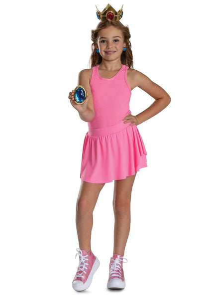 Disguise Super Mario Princess Peach Crown - Juego de joyas oficiales de Nintendo Princess Peach