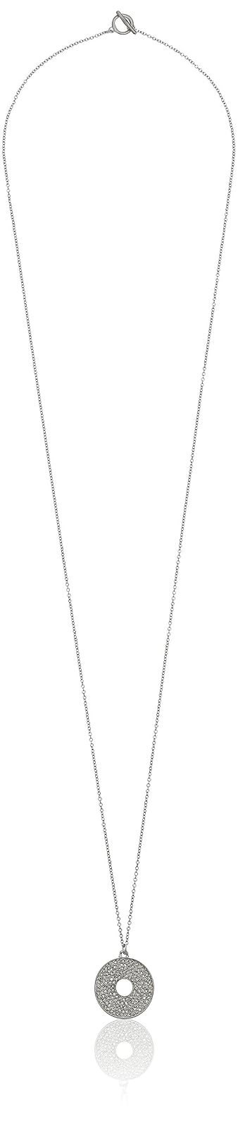 Karen Kane Iris - Collar con Colgante de Disco Abierto