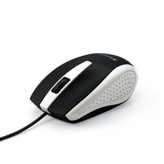 Verbatim Mouse óptico con Cable para computadora portátil – Blanco