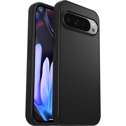 OtterBox - Funda para Google Pixel 9 Pro XL Symmetry Series, Color Negro, Ultra Elegante, Compatible con Carga inalámbrica, Bordes elevados Que protegen la cámara y la visualización